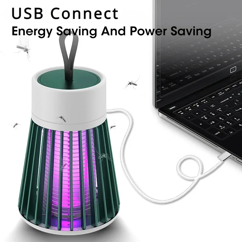 Electric Shock Mosquito Killer Lamp USB Fly Trap