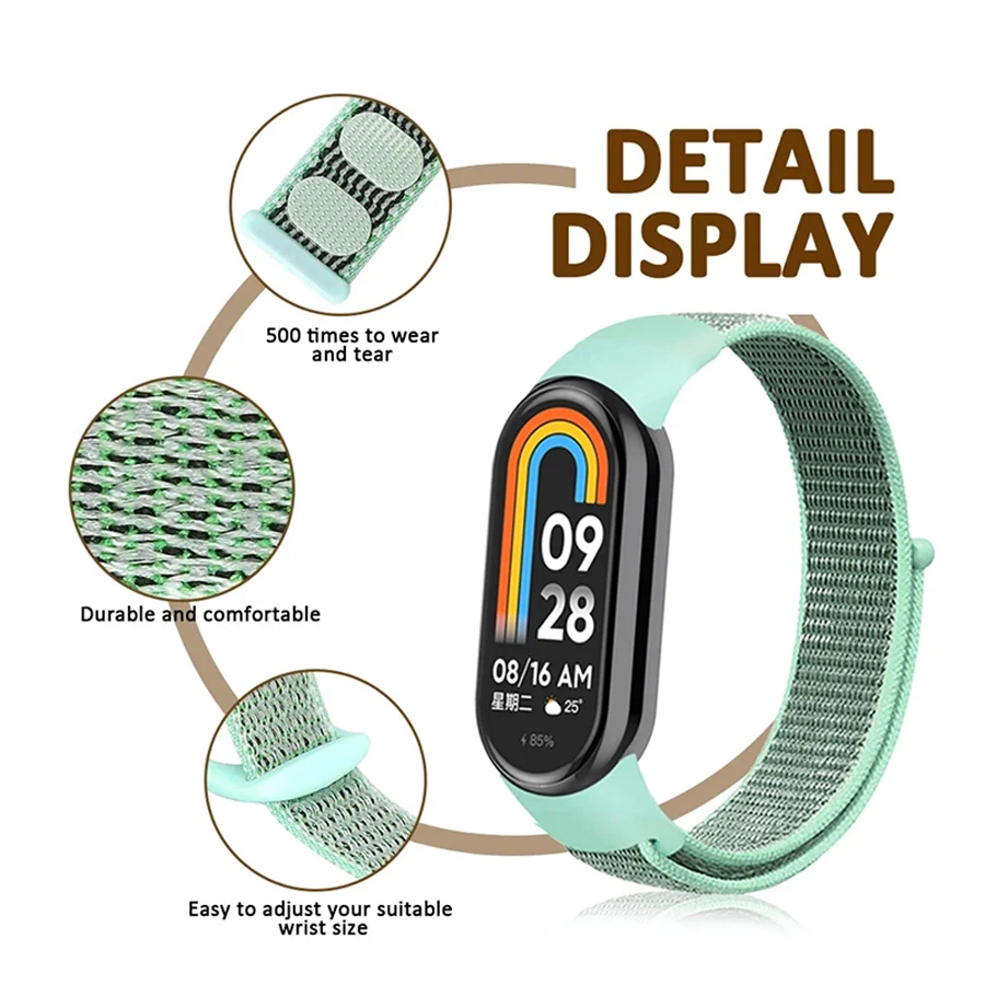 Nylon Loop Strap Replacement Sport Bracelet