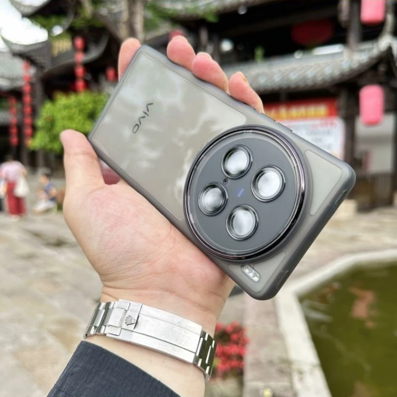 Transparent Soft Silicone Shockproof Case with Camera Protection