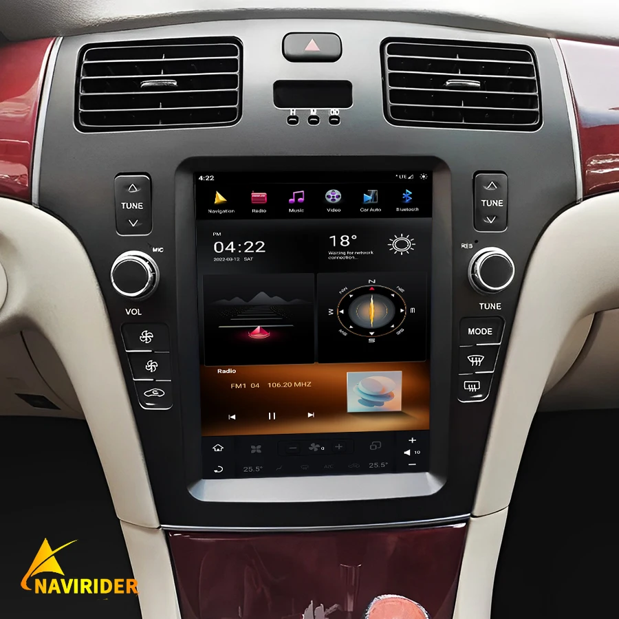 

Вертикальный экран 10,4 дюйма для Lexus ES300 ES 300 ES330 XV30 ES 330 2001-2006 Стерео GPS CarPlay Android автомобильный мультимедийный видеоплеер