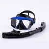 Optical Myopia Snorkel Set Diving Mask Nearsighted Swimming Goggles Short Sighted Panoramic Wide View Adults Youth -1.0To-6.0 4