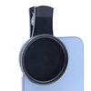 52Mm Phone ND Filter ND2 To ND400 Clip-On Variable Neutral Density Filter For Phone Mobile Smart Phone Camera 2