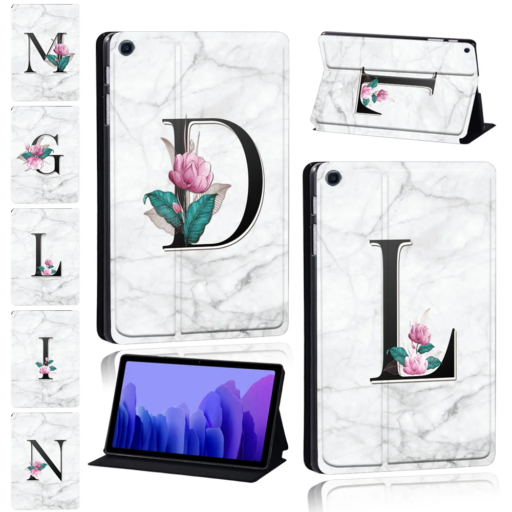 

Case for Samsung Galaxy Tab A7 Lite/Tab A7 10.4"/Tab A8 X200/Tab A T290/Tab A T510/Tab A T590 Leather Letter Print Tablet Cover