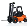 1/14 RC Forklift Metal Hydraulic Wheeled Transfer Car with Sound Light System I6S Construction RC Toys Vehicles Model Gift Model 4