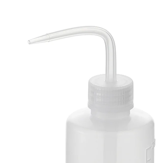 250/500mL Plastic Squeeze Bottle Curved Nozzle Water Bottle Transparent with Scale Cleaning Succulent Plants Watering Tool 3