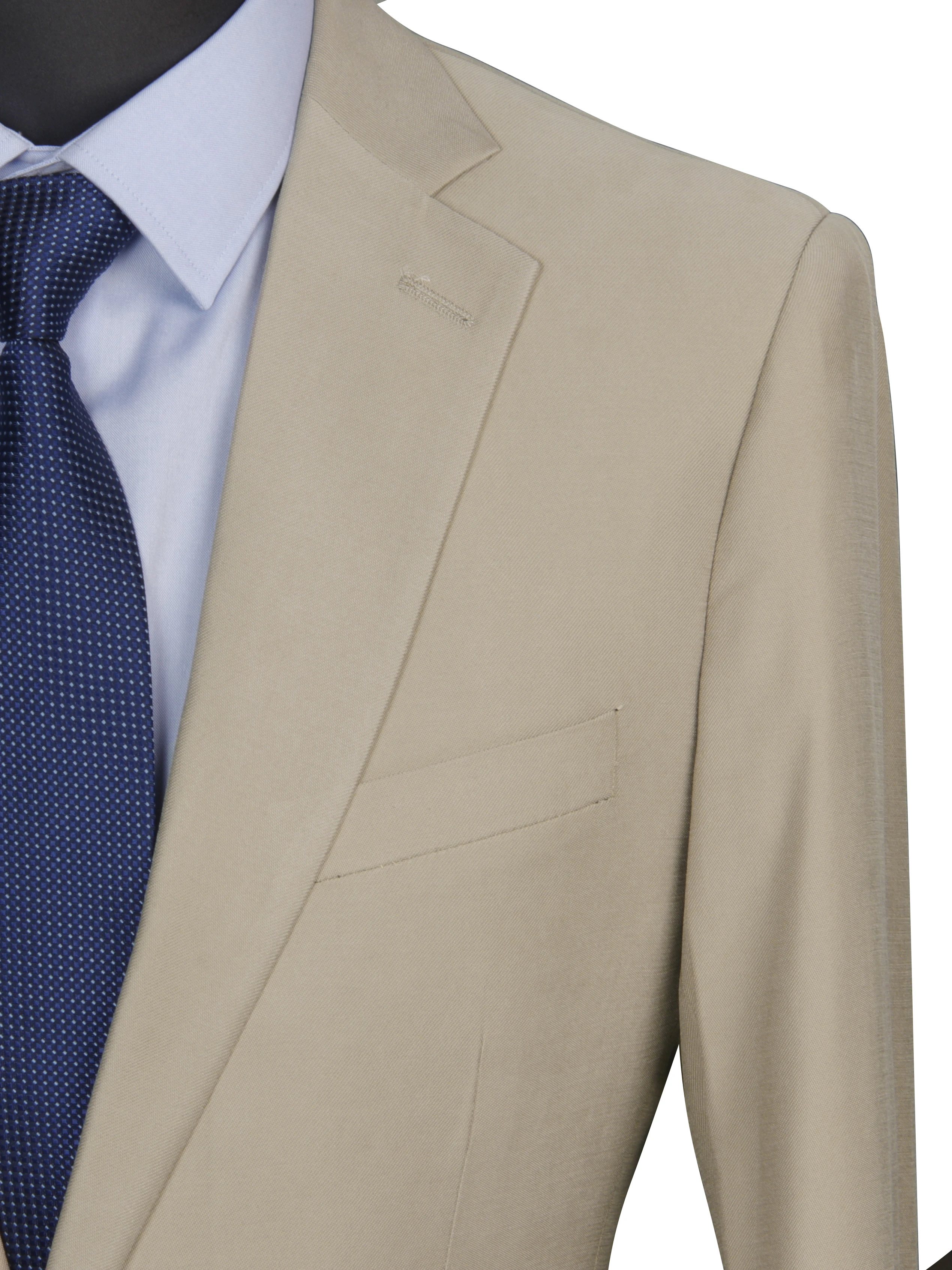 2025 Fashion Casual Blazers For Men Cotton Beige Suit Jacket Custom Made Men Jacket Mens Blazer Jacket Tailored Veste Homme