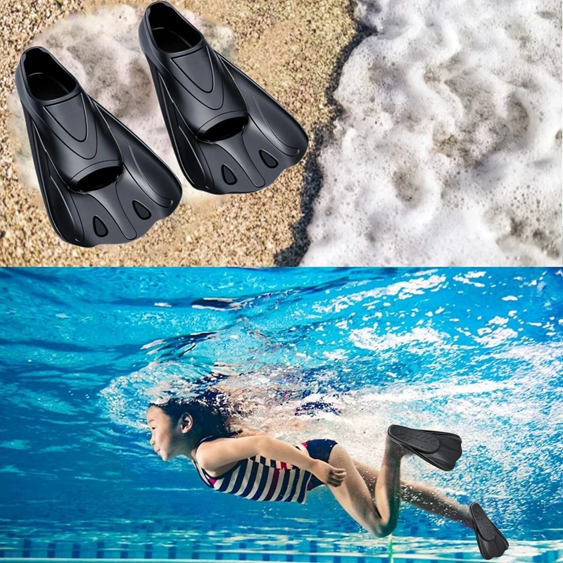 New Swimming Fins Swimming Training Fins For Snorkeling Suitable For