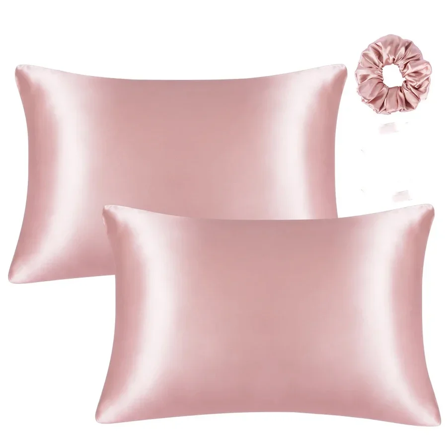 Ice Silk Pillowcase, Silk Genuine Silk Envelope, Pillowcase 48x74 Cm 4