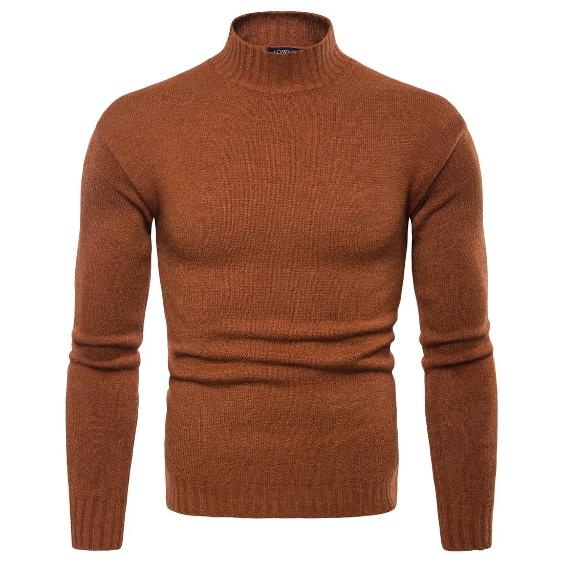 

Autumn and Winter New Men's High-necked Body Knitting Sweater