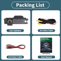 AHD Dynamic Trajectory 170 ° Car Rear View Reverse Camera for Opel Astra H J Corsa D Meriva A Vectra C Zafira Insignia - Image 6
