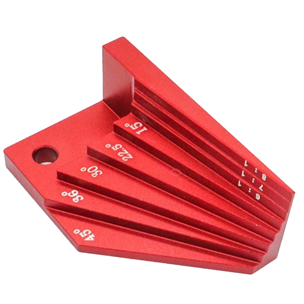 

Angle Finder Protractor Aluminum Alloy Bevel Block Gauge Aluminum Alloy Protractor Woodworking Tools Protractor