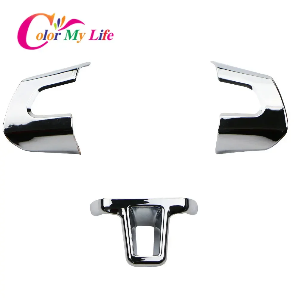 ABS Chrome Car Steering Wheel Decoration Cover Trim Sticker Fit Volkswagen VW GOLF POLO JETTA MK5 MK6 Bora car moulding decoration,car styling stickers