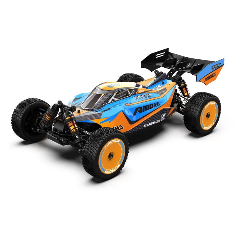 Rarello 고속 브러시리스 4wd Am-x12 Rtr Rc 자동차 몬스터 트럭 1/12 버기 탄소 섬유 리모컨 드리프트 자동차 선물 상자 장난감