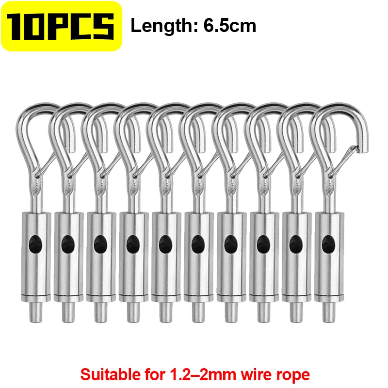 Enhanced Adjustable Tension Wire Rope Hooks