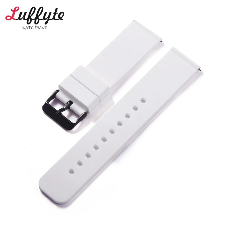 Multi-Size Silicone Quick Release Watch Bands - Versatile Wrist Accessories