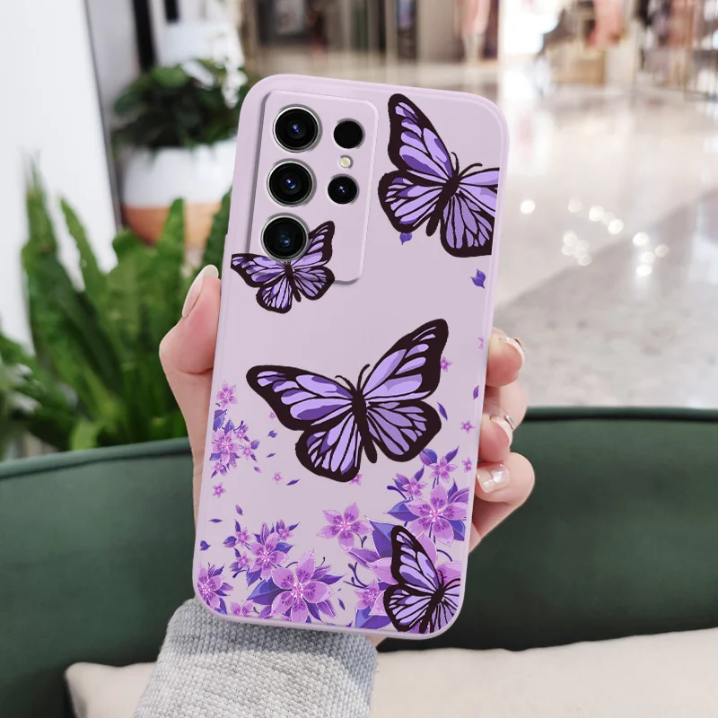 Dreamy Butterfly Silicone Phone Case Cover