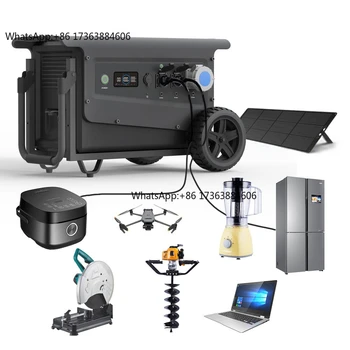 2026 P manufacture 5kw tragbare powerstation 7000w industry solar generator waterproof 5000w best portable battery power station 1