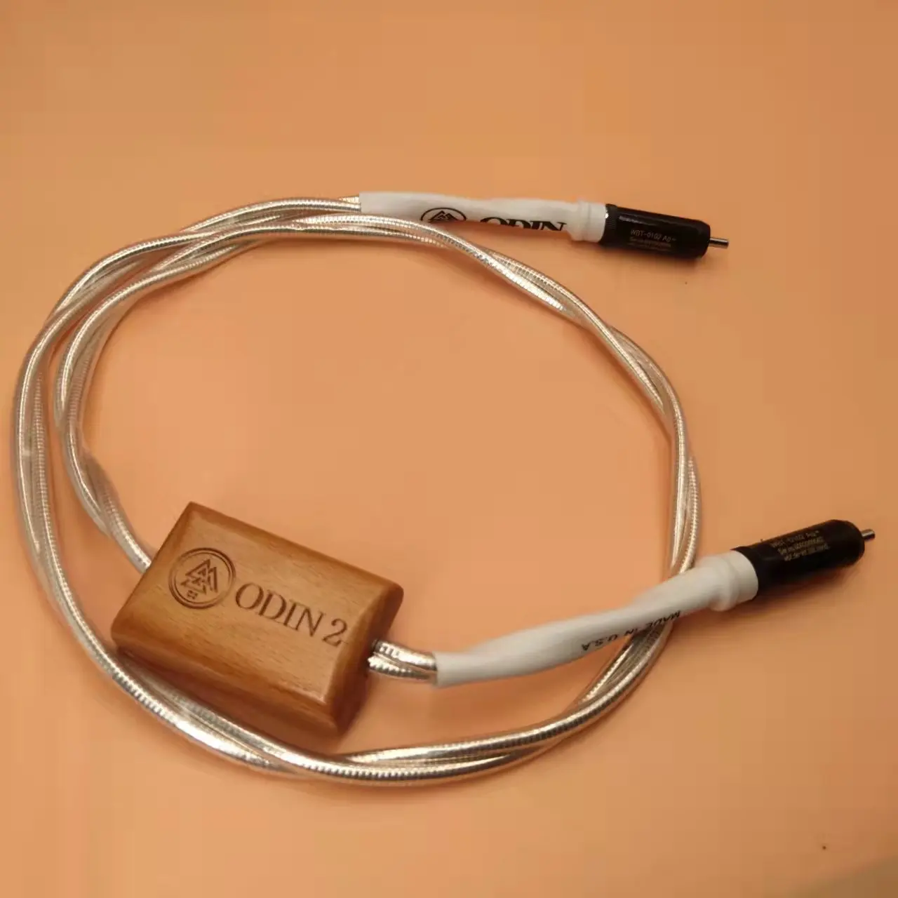 Nuovo Cavo Coassiale Digitale Hi-End Nordost Odin 75 Ohm Rca Aes/Ebu Cavo Di Segnale Audio Hi-Fi Con Placcatura In Rodio Wbt-0102 Rca