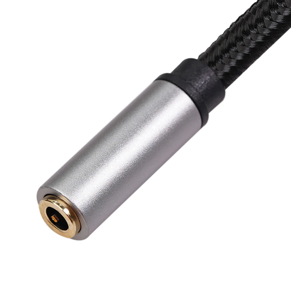 헤드폰 플레이어 PC 익스텐더 Aux 케이블 6.35mm 수-3.5mm 암 오디오 케이블, 앰프 기타 키보드 피아노