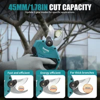 Sécateur électrique sans fil Makita 18V 45mm sans balais, 2 vitesses, pour jardin, arbres fruitiers et bonsaïs 4