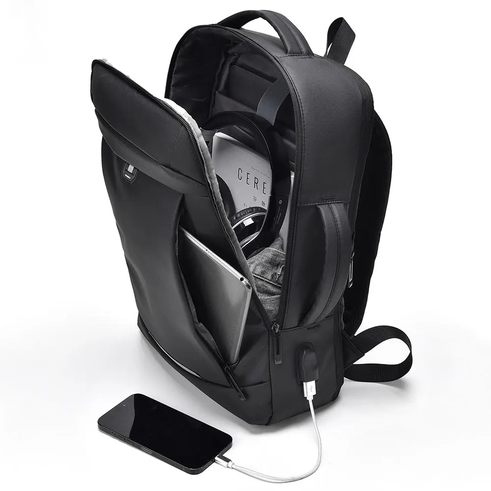 New Travel Backpack for Man 17 Inch Business Trip Men's Laptop Backpacks Waterproof Multifunction Expandable Boys School Bag 4