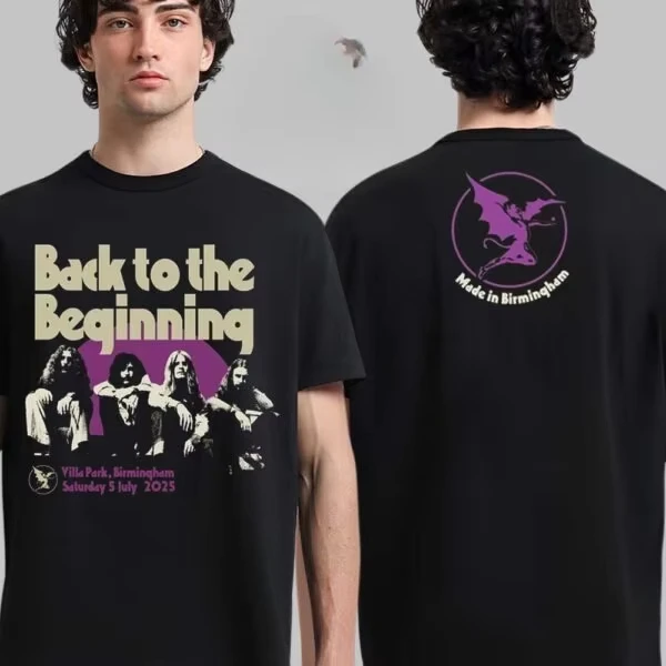 Black Sabbath and Ozzy Osbourne Back To The Beginning Merch Event