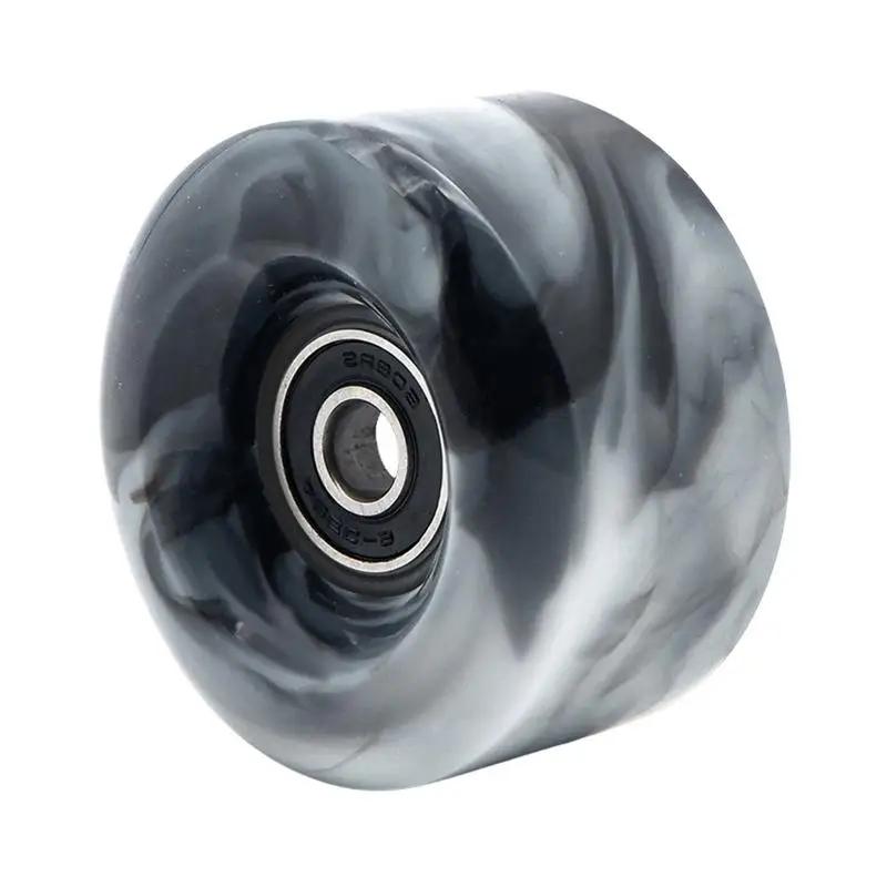 1 Pcs Roller Skates Wheel Freestyle Durable Tire Cozy And Solid Roller Skate Mixed-color And Wear-resistan Skate Wheel