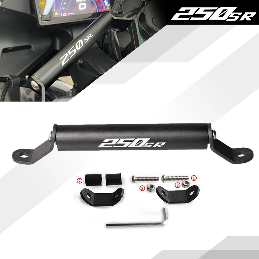 

Новый Кронштейн Пластины GPS навигации для CFMOTO 250SR 250 SR 2017-2023 2022 2021 2020 2019 2018 мотоциклетный держатель-подставка для смартфона