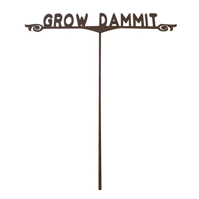 

Funny Garden Signs Funny Rusty Garden Sign Metal Art Garden Decor For Flower Gardens Vegetable Gardens Flower Trays Grass