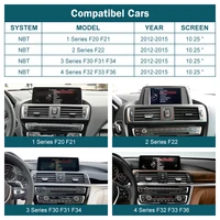 10.25'12.3' Wireless CarPlay Android Auto Multimedia Display Screen For BMW 1 2 3 4 Series F20 F21 F22 F30 F31 F32 F33 - Image 2