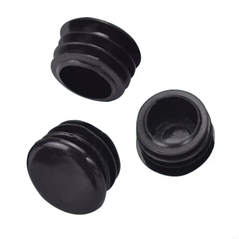 831C 10Pcs Bicycles Handle Bars End Caps Bicycles Handlebars Bars Grips End Plugs Set Black Bikes Handle Plugs Set