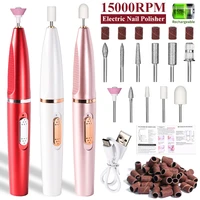 Professional Electric Nail Drill Polishing Machine Kit Rechargeable Portable Nails Drill File Set for Manicure Sanding Tools 1