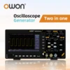Owon Digital Oscilloscope SDS200 2-channels 100Mhz 150Mhz 200Mhz 1GS/s FFT+ 25MHz 14Bit Signal Generator SDS210S SDS215S SDS220S 1