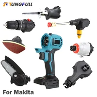 Brushless Electric Treasure Multitool Tools Oscillating Tool Driver for MAKITA Chainsaw Drill Jig/Reciprocating Saw No battery 1