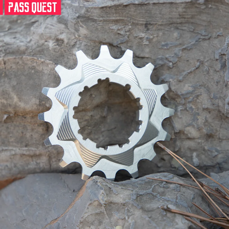 PASS QUEST Single Speed Cassette Ultralight Flywheel Cog 13T 14T 15T 16T 17T 18T 19T 20T 21T MTB Bike Sprocket