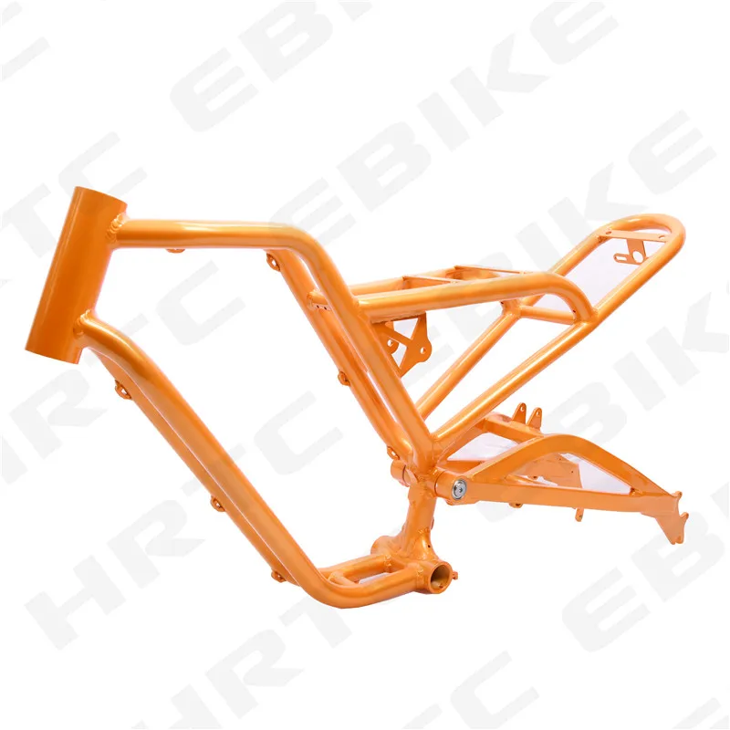 Description Picture 4 of item20-inch two-wheeled off-road electric snow fat tire bike frame Softtail all-terrain aluminum mountain emtb frame