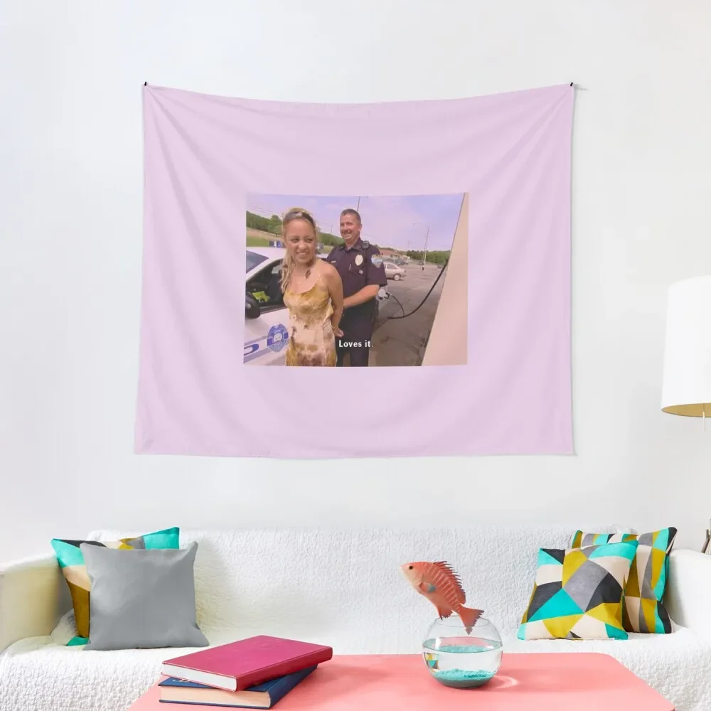 

Nicole Richie getting arrested Tapestry Custom Bedrooms Decorations Tapestry