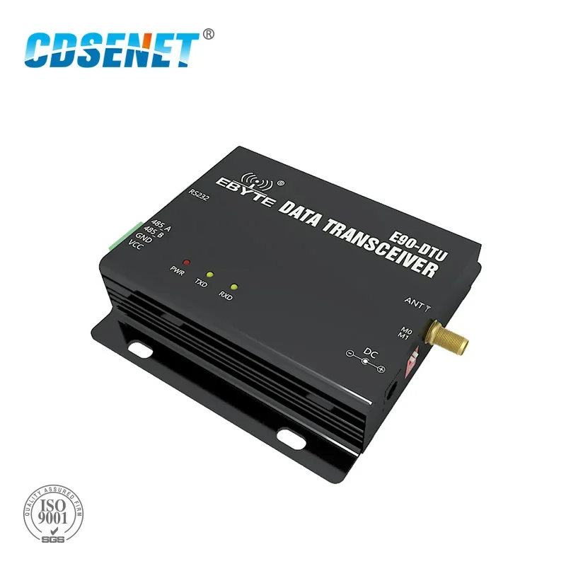E90-DTU(433L37) 무선 트랜시버, LoRa RS232 RS485 433 MHz 5W 장거리 20km PLC 트랜시버 리시버 433 MHz 라디오 모뎀