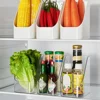 Refrigerator Organizer Bins Fridge Food Sort Storage Box Transparent Seasoning Storage Box Kitchen Fridge Storage Organizer 5