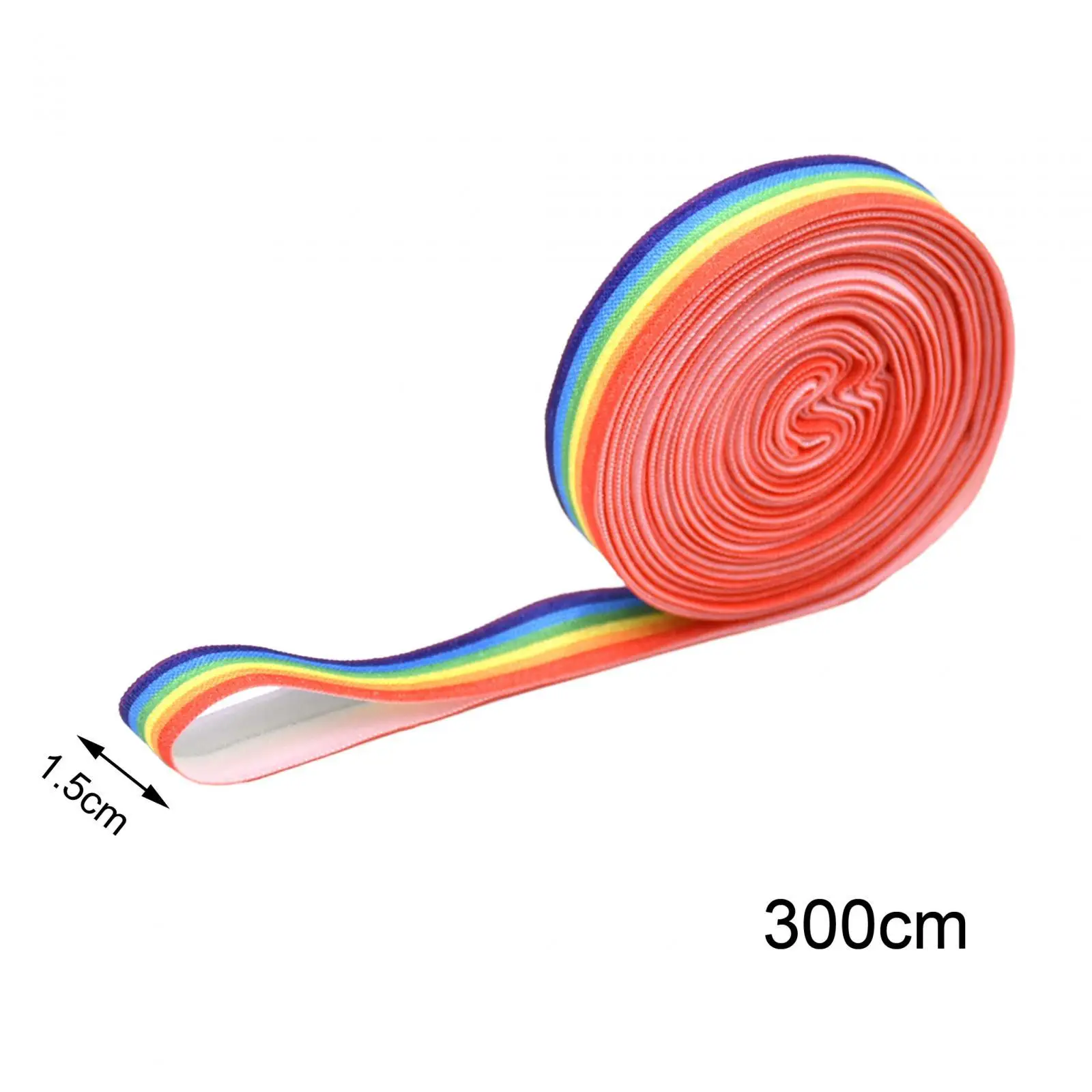 Kids Chinese Jump Rope Jumprope 300cm Long 1.5cm Wide Boys Elastic Jumping Rope