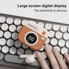TWS Wireless Retro Earphone Sound By KFG ENC DT3 360°ACS 5.4 Bluetooth With Touch Control LED Power Display Sports Headset Gift 3