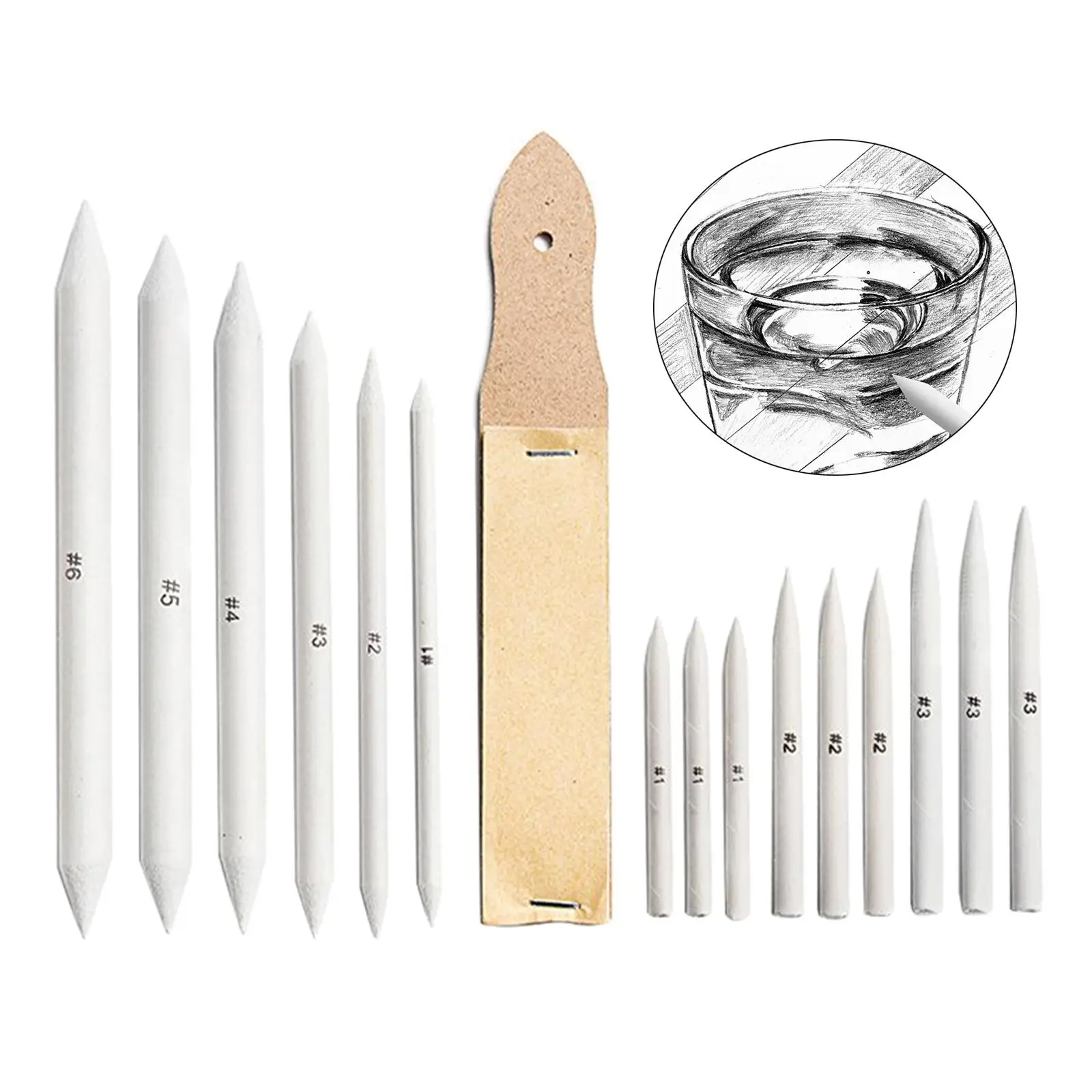 학생 스케치 드로잉을 위한 16개 스케치 도구, 16개 아티스트 블렌딩 도구