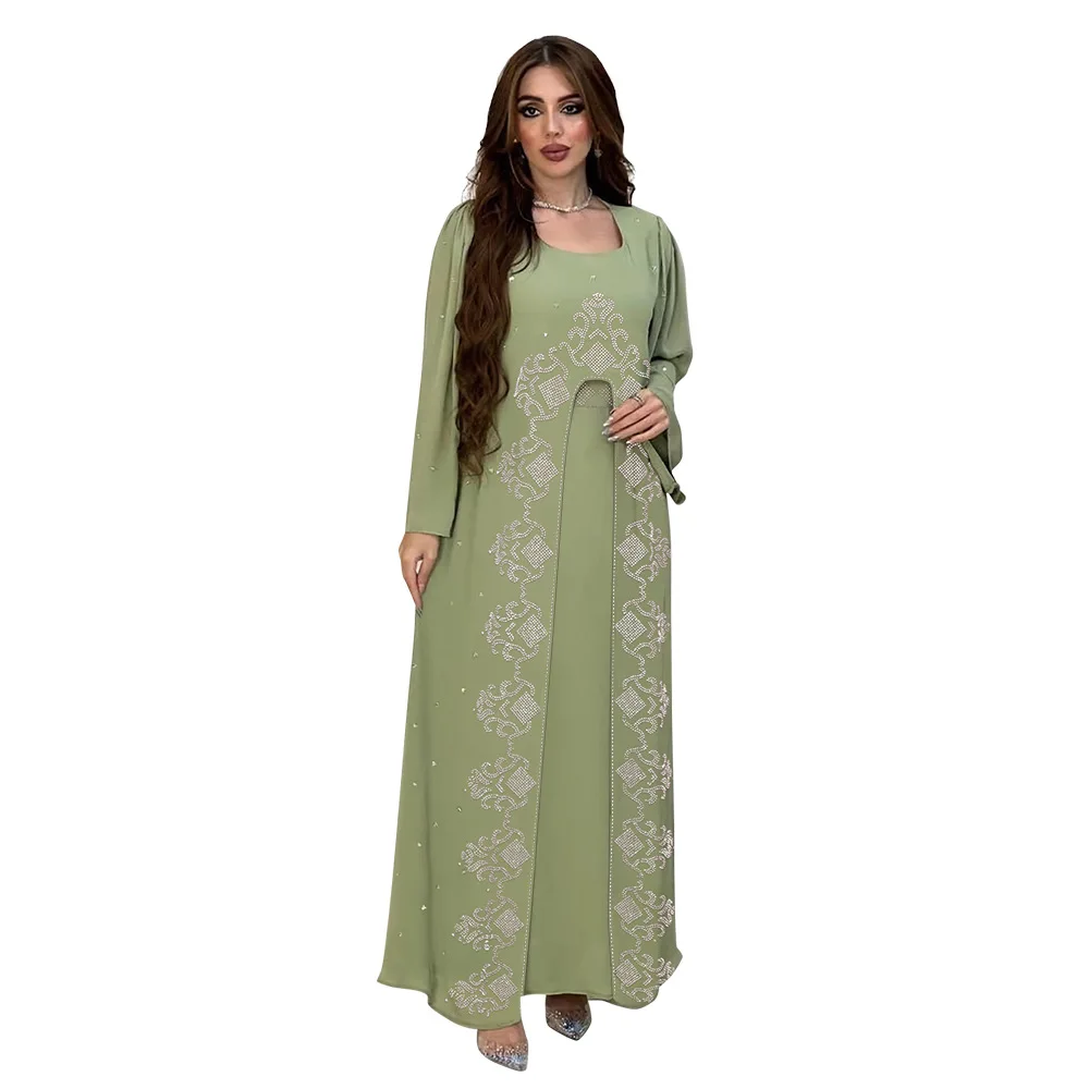 Abaya Dubai Luxury Muslim Woman Dress 2023 Ramadan Islam Arab Long Dress Jalabiya  Dresses Robe Femme Musulmane Kaftan Khimar