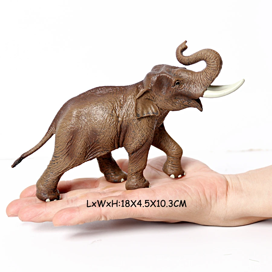 象の置物マンモスのおもちゃ動物フィギュアアクションフィギュア