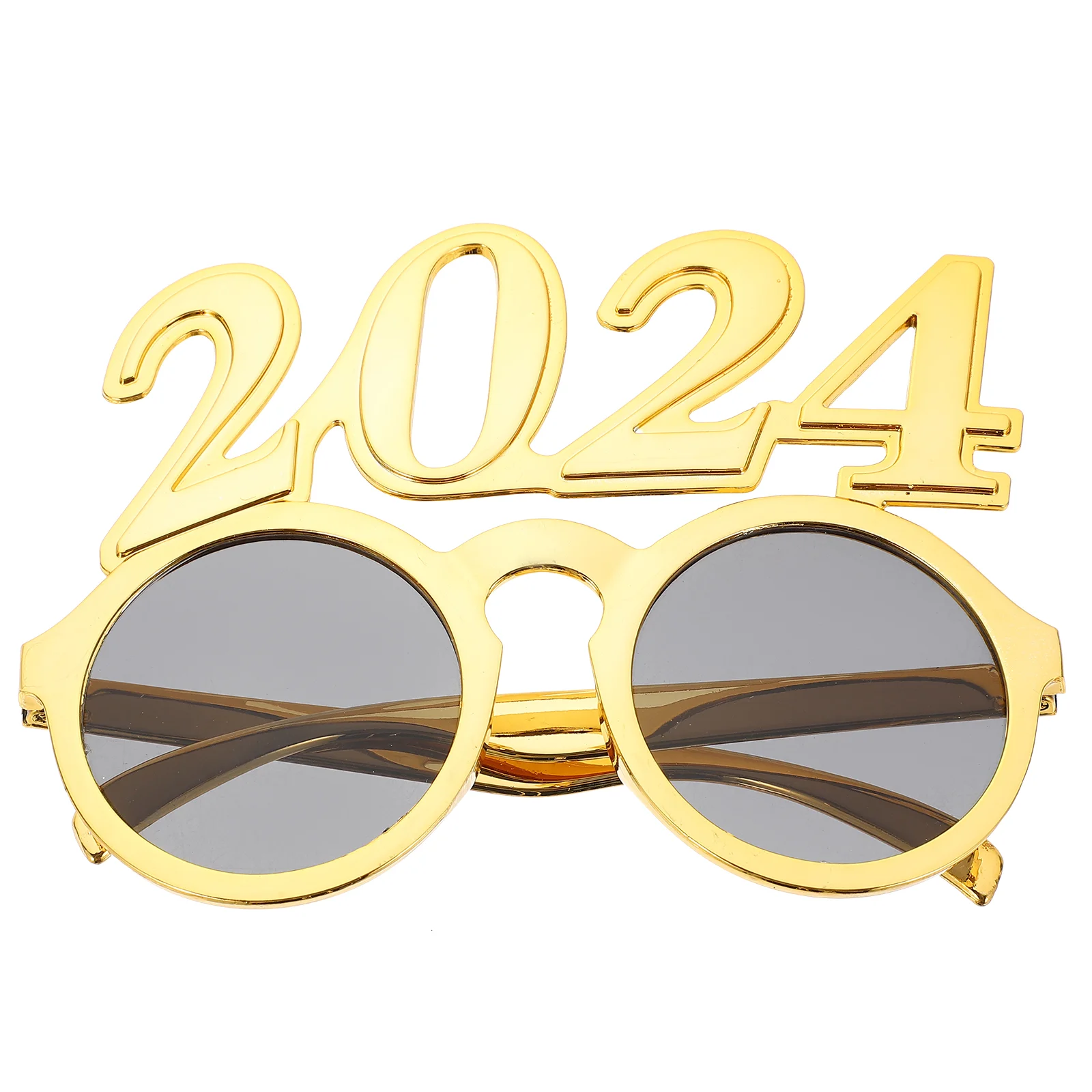 

2024 Eyeglasses Plastic Happy New Year Glasses 2024 Number Sunglasses Funny New Years Eve Costume Eyewear