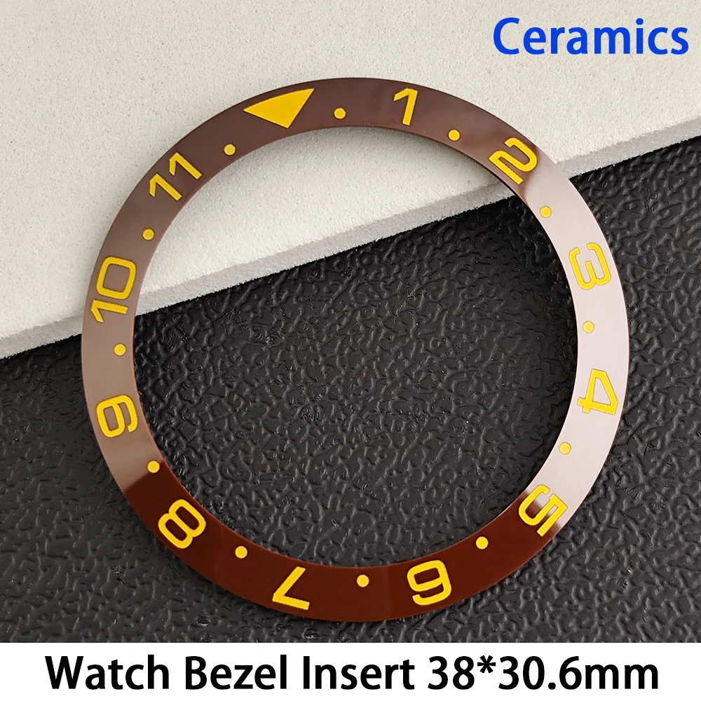 Premium 38mm Sloping Aluminum-Ceramic Bezel Insert