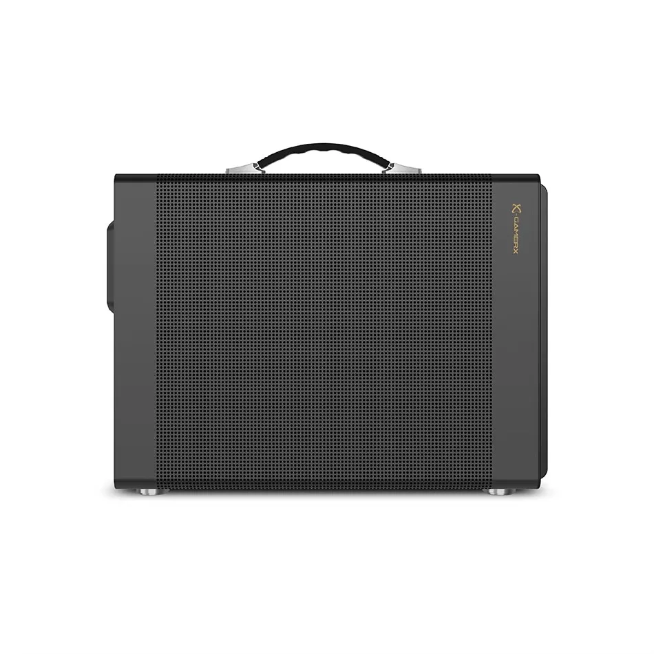 Power Train P40 Mesh MATX Desktop Case Handheld DIY Mini Compact ITX Computer Chassis Supports 350mm Graphics Card