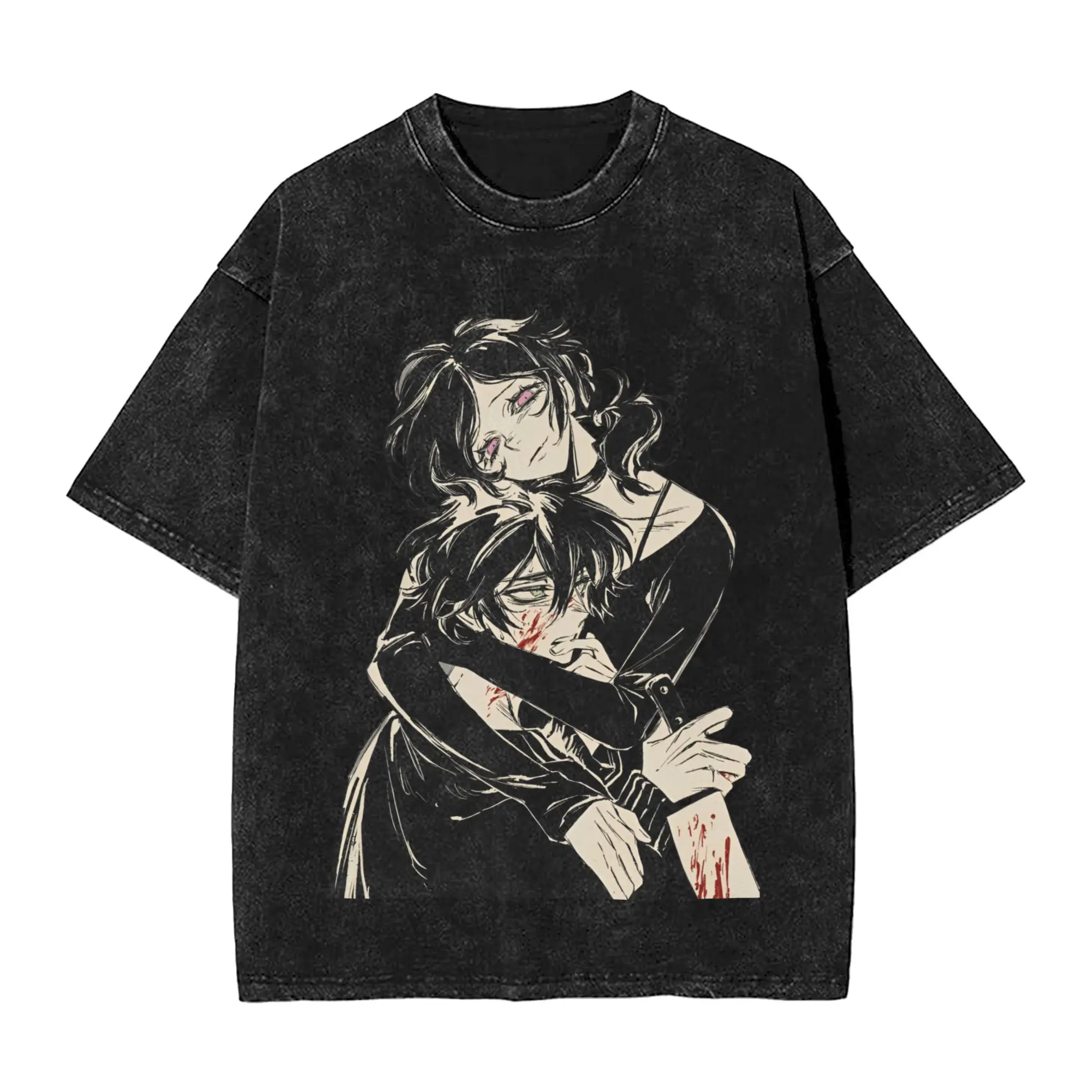 Herren-T-Shirt „The Coffin Of Andy And Leyley“, gewaschene T-Shirts, Hippie-Strand-T-Shirts, Vintage, lockere Freizeitkleidung, Geschenkidee