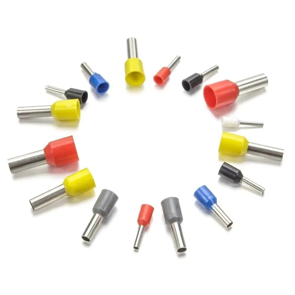 Carbon Steel Electrical Crimp Terminals Electrical Wire Connectors Male Female Wire Connector Termin Spade Connectors