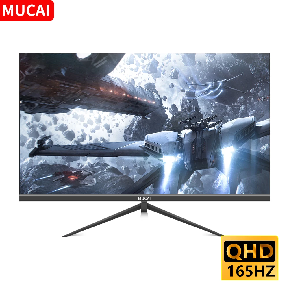 MUCAI 27 Inch Monitor 2K 144Hz VA PC WLED Display QHD 165Hz Desktop ...